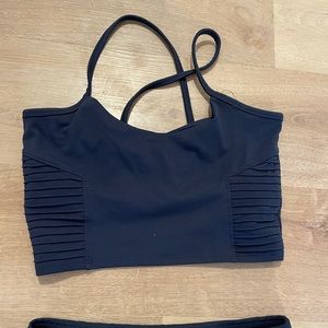 Crop top and legging set
